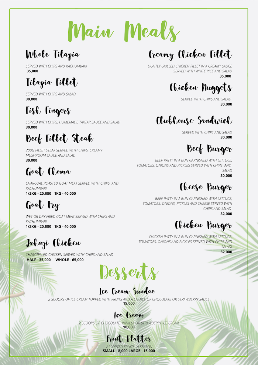 Menu Photo 0