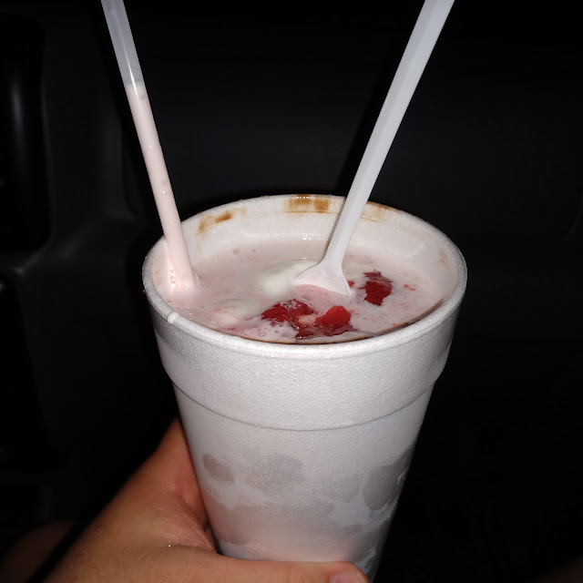 Strawberry Boston Shake
