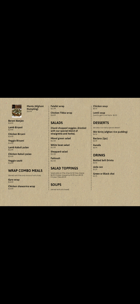 Menu Photo 0