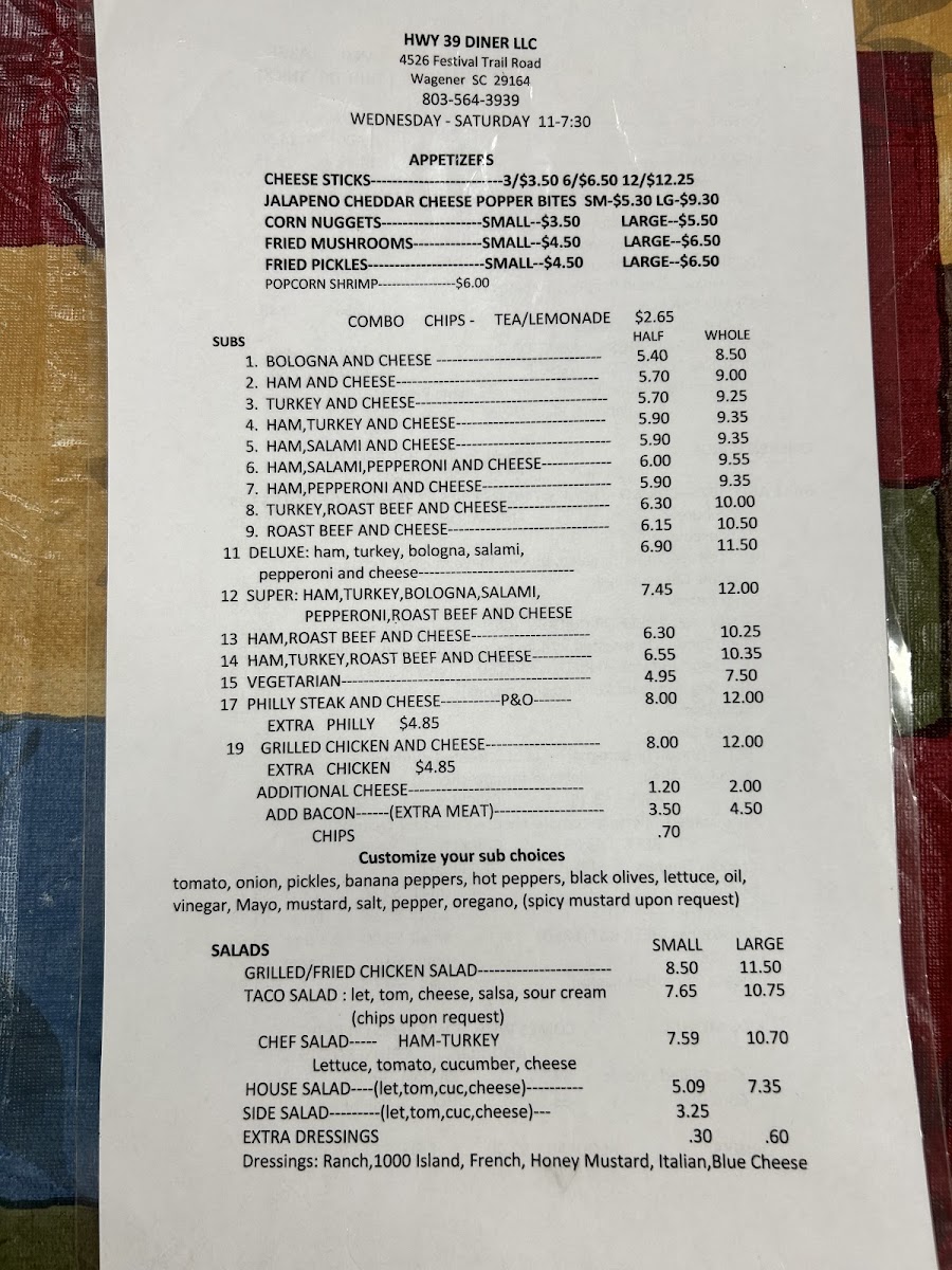 Menu Photo 0