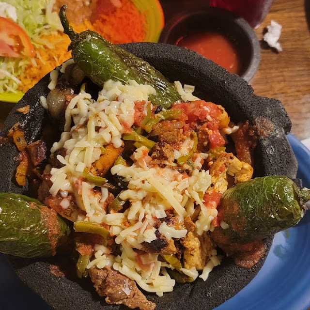 Molcajete with Shrimp