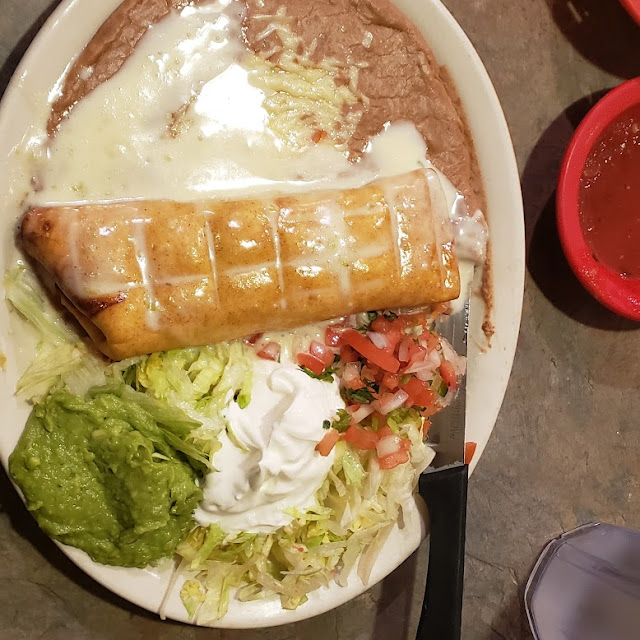 Chicken Chimichanga Dinner