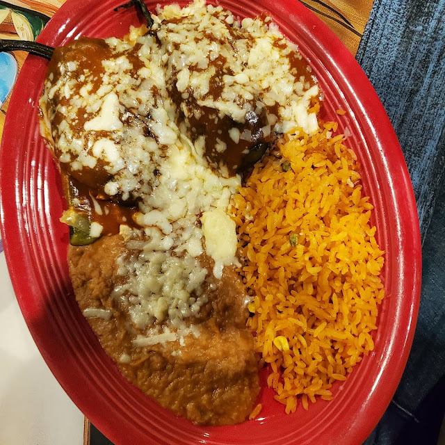 Stuffed Poblano Pepper