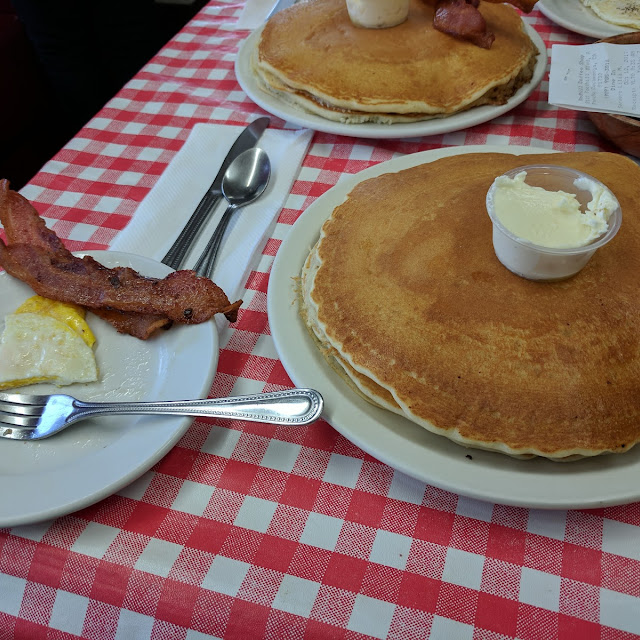 Pancakes the Size of Your Plate