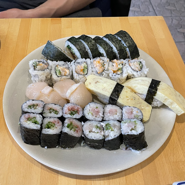 Chopped Scallop Roll