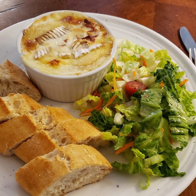 Shirred Eggs with Brie