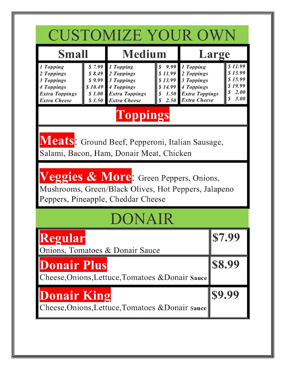 Menu Photo 1