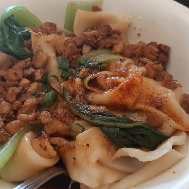 Minced Pork with Hand Pulled Noodles