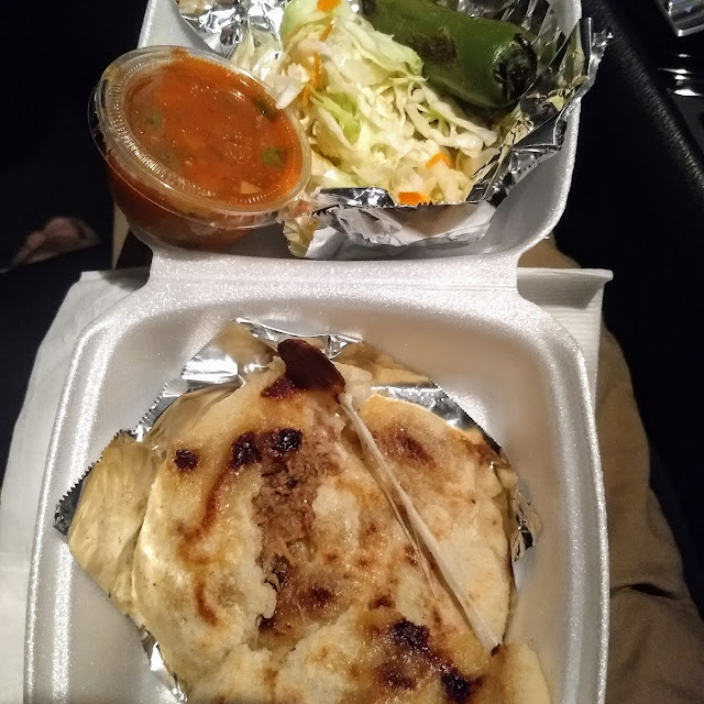 2 Pupusas Comes with Salad