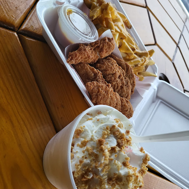 Ice Cream and Chicken Tenders