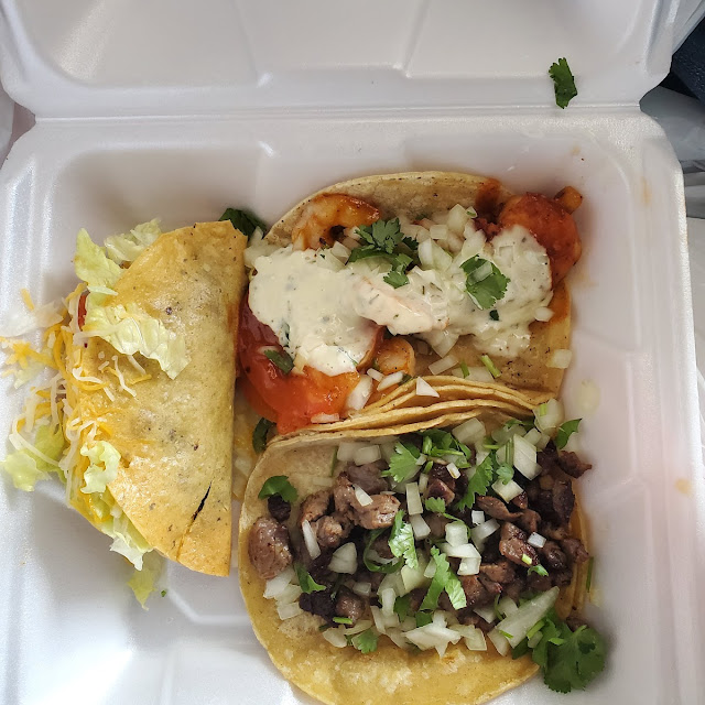 Shrimp Taco Steak Taco