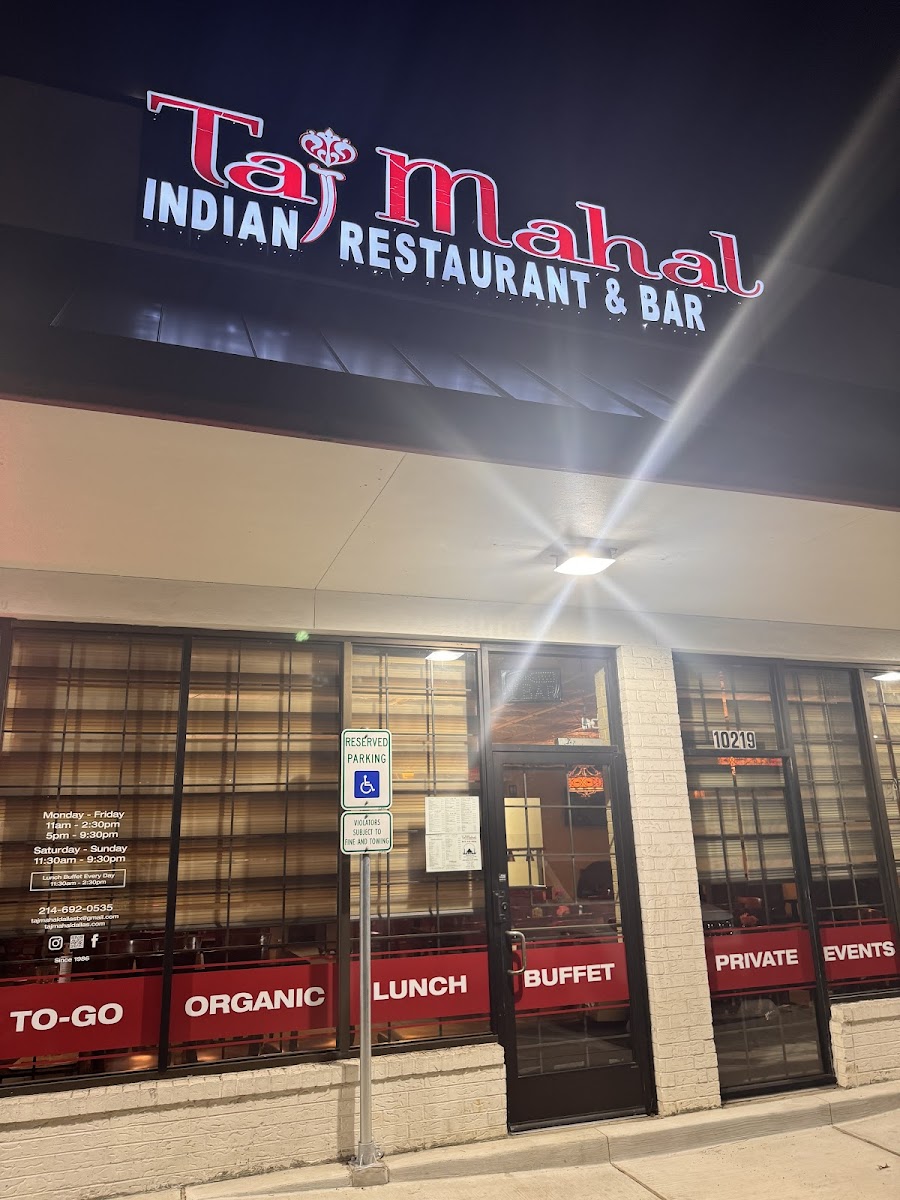 Taj Mahal Indian Restaurant & Bar - Photo 7