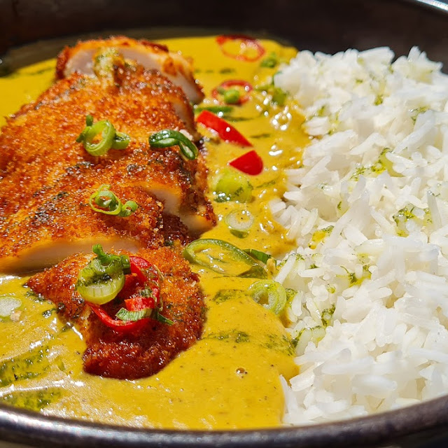 Katsu Chicken Curry with Rice