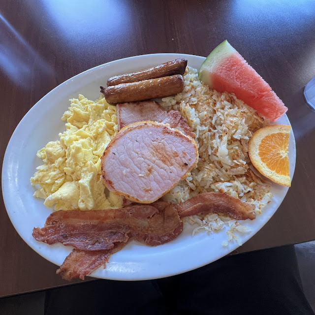Served with Hash Browns