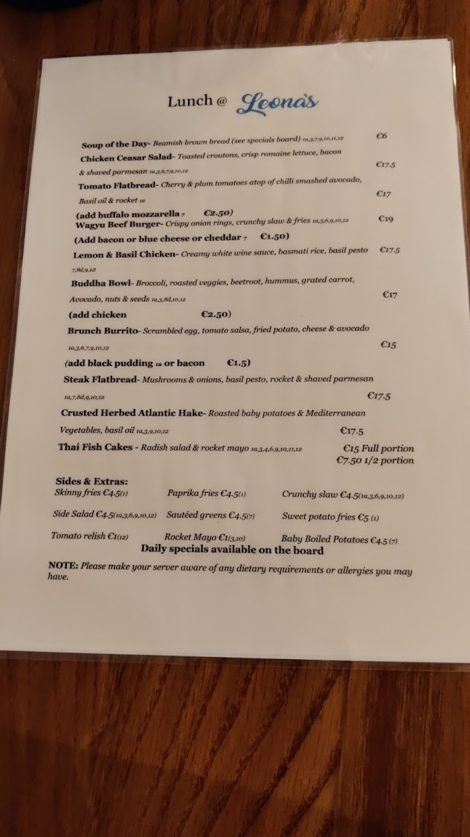 Menu Photo 0
