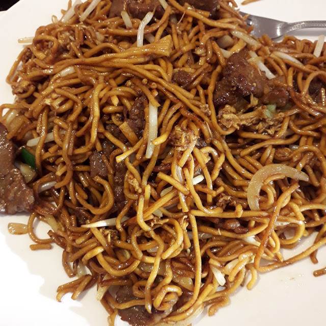 Chicken Fried Rice Chicken Fried Noodles and Barbecued Pork