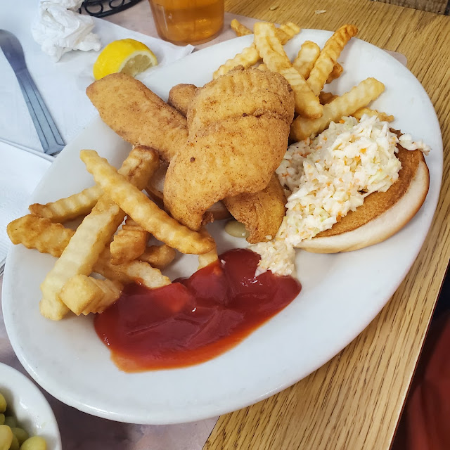 Flounder Sandwich