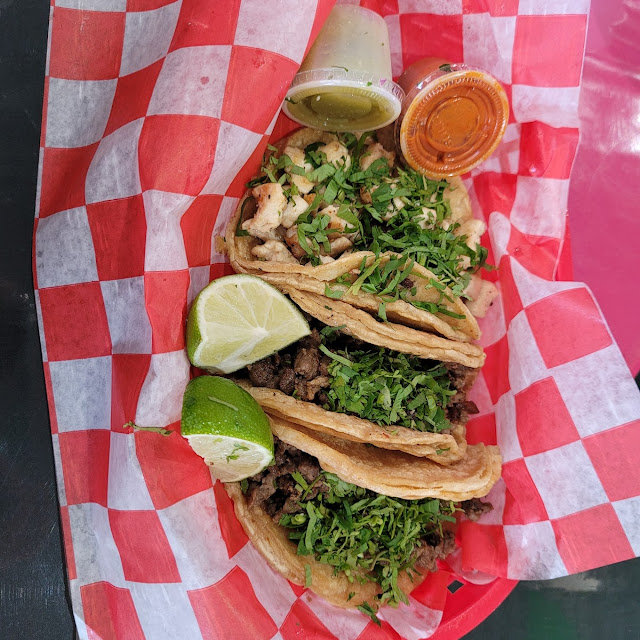 Steak Tacos with Cilantro and Onion