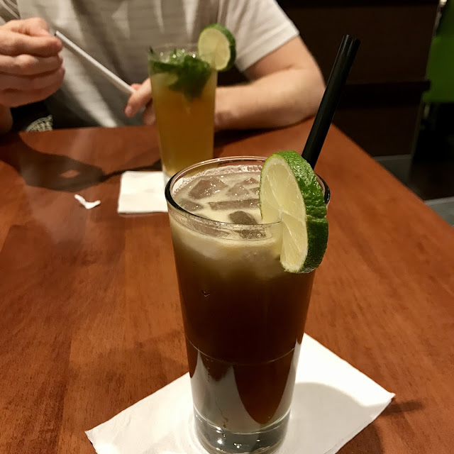 Mojito and Long Island Ice Tea