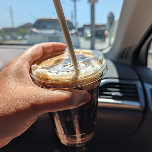 Banana Bread Iced Latte