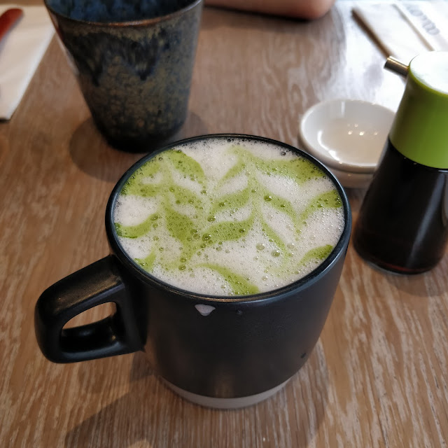 Matcha Latte with Coconut Milk