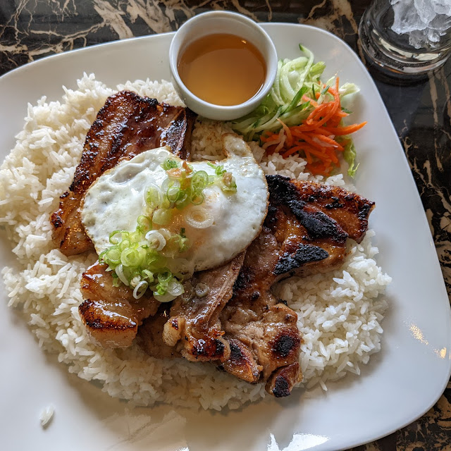 Rice with Pork Chop & Egg