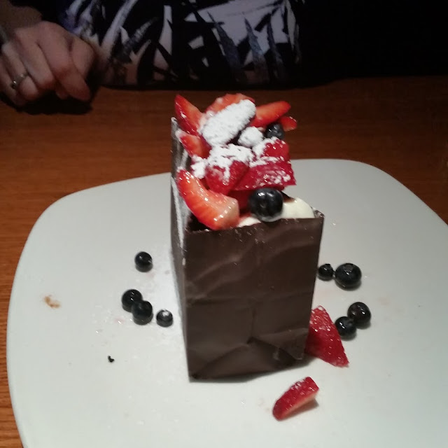 Chocolate Bag Dessert