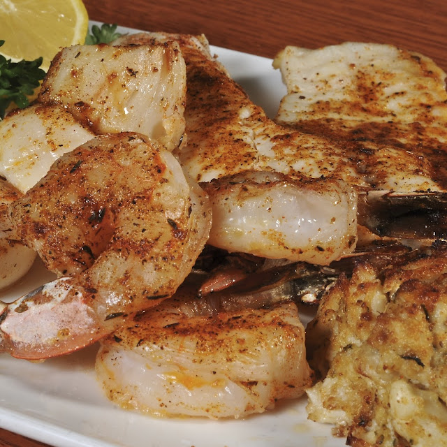 Broiled Seafood Platter