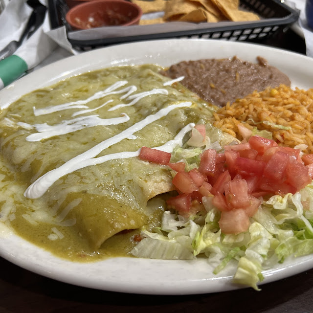 Enchiladas Verdes Shredded Chicken