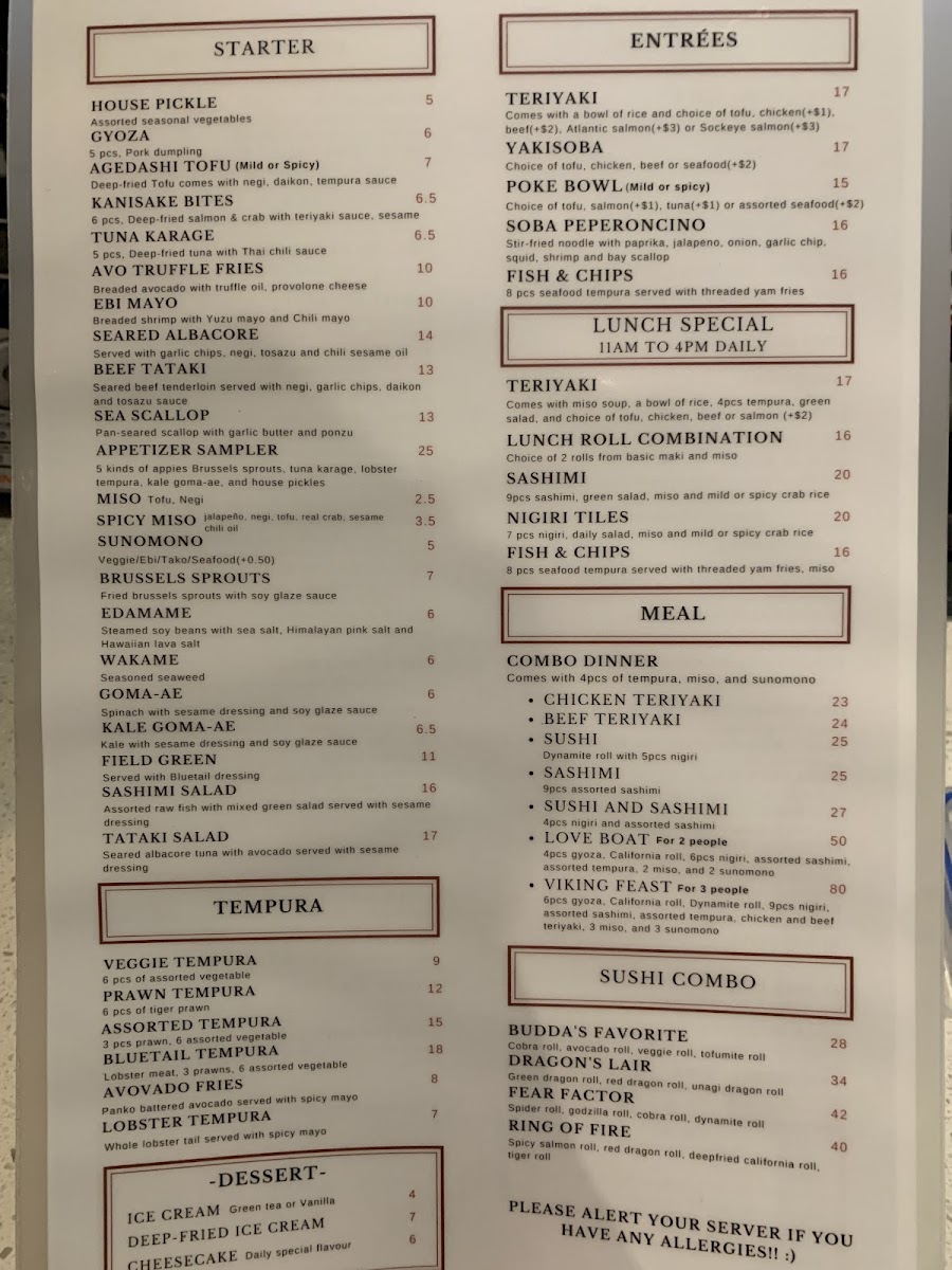 Menu Photo 0