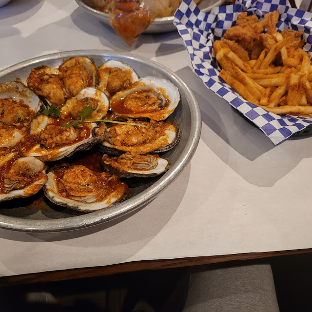 Steamed Oysters