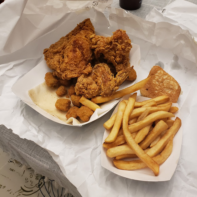 Old Stale Chicken Since I Had to Wait I Assumed My Food Would Be Fresh It Was not Never Again