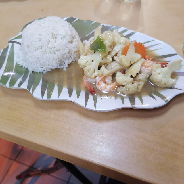 Nasi Paprik Seafood