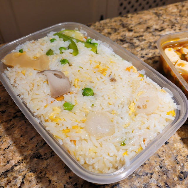 Tofu with Mixed Vegetables Fried Rice