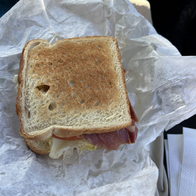 Lettuce and Tomato on Toast