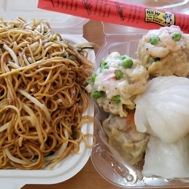 Soy Sauce Chow Mein Shui Mai