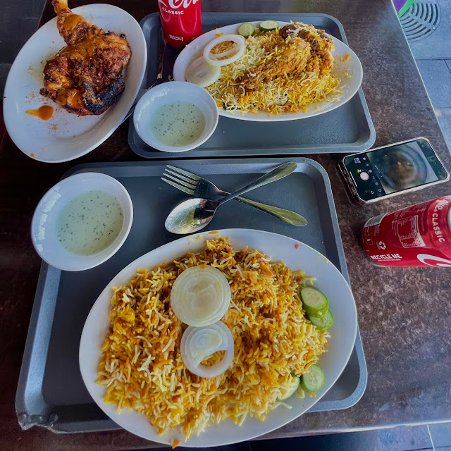 Chicken Biryani Tandoori Chicken