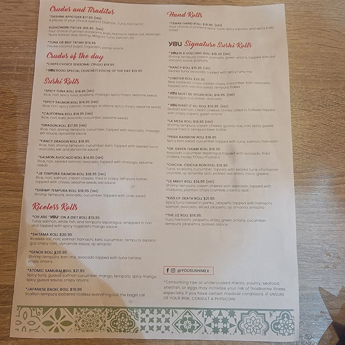 Menu Photo 1