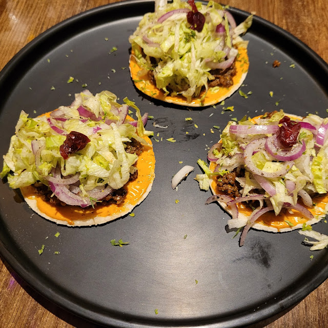 Lamb Cranberry Tacos