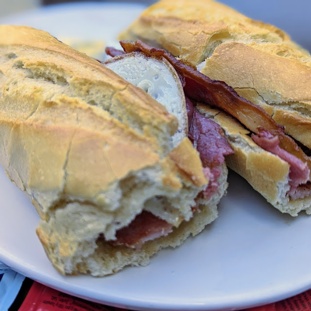 Bacon and Egg Sandwich