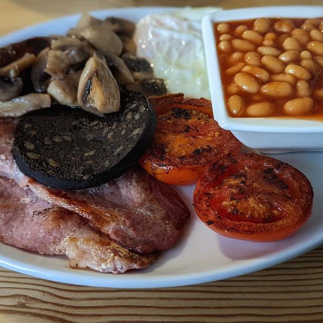 Sausage Egg Beans Tomato