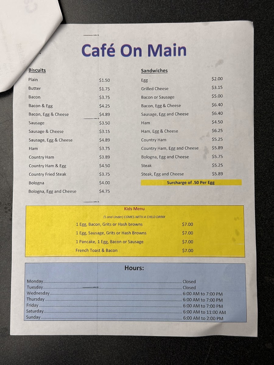 The Cafe on Main - Photo 6