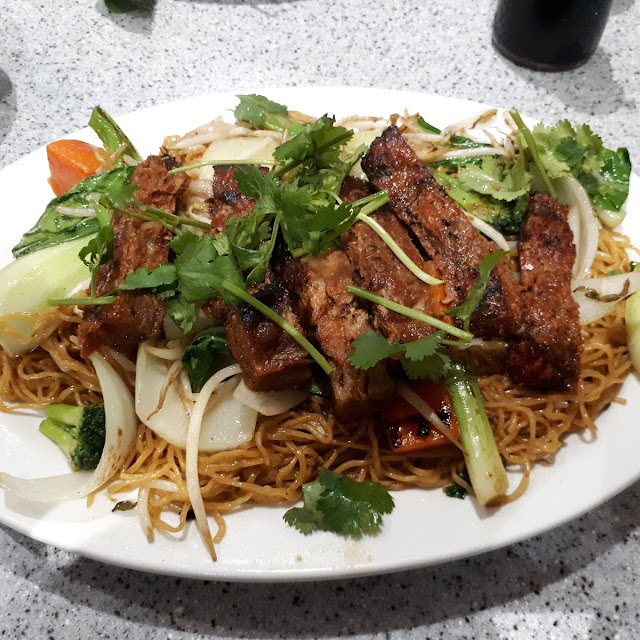 BBQ Pork Fried Noodles