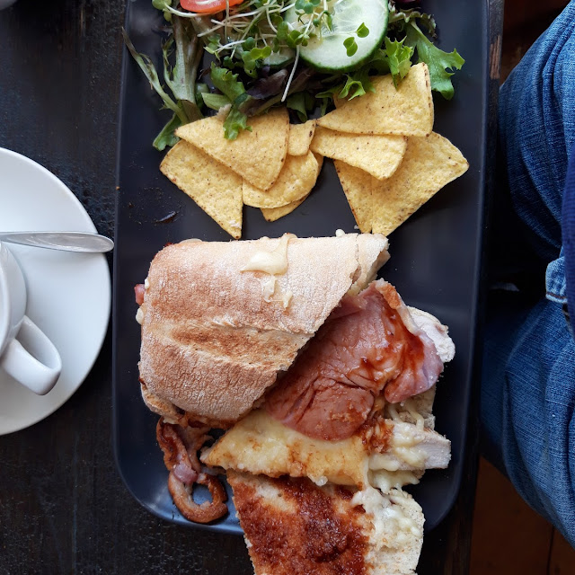 Chicken Bacon and Cheese Panini