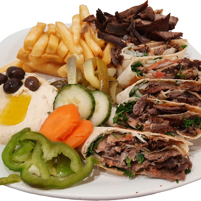 Family Mixed Shawarma Platter