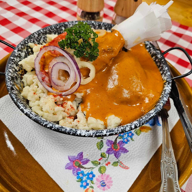 Chicken Paprikash with Dumplings