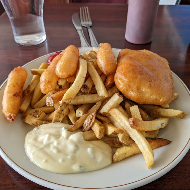 Fish and Chips and Shrimp