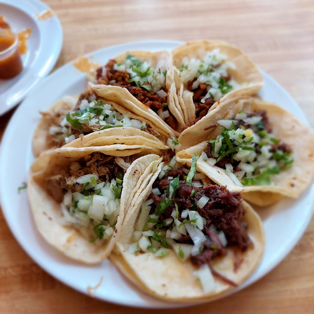 Al Pastor Asada and Carintas Tacos
