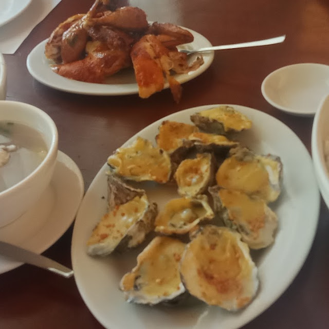 Baked Talaba with Cheese and Garlic