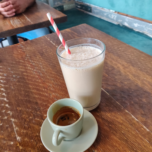 Espresso and Iced Latte
